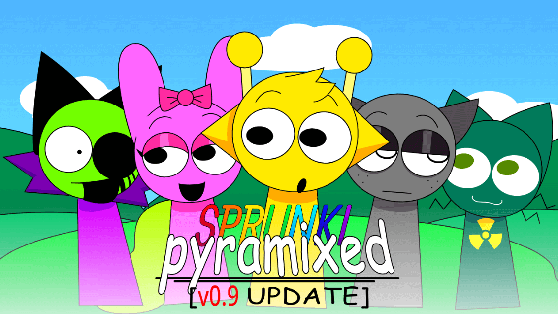 Play Sprunki Pyramixed 0.9 - Free Online Music Game