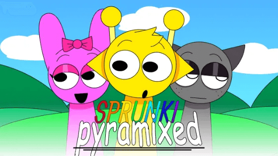 Play Sprunki Pyramixed - Free Online Music Game